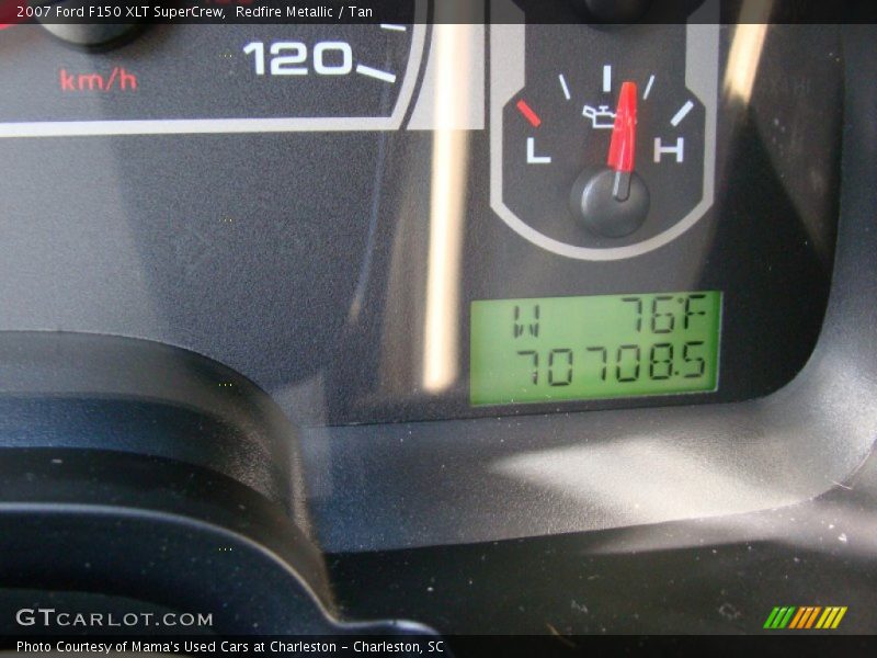Redfire Metallic / Tan 2007 Ford F150 XLT SuperCrew
