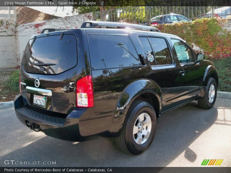 Super Black / Graphite 2010 Nissan Pathfinder S FE+