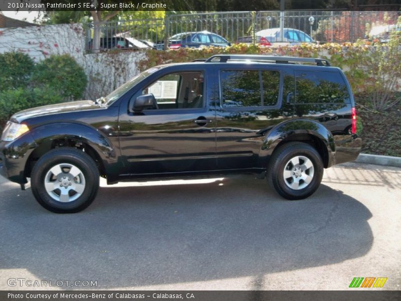 Super Black / Graphite 2010 Nissan Pathfinder S FE+