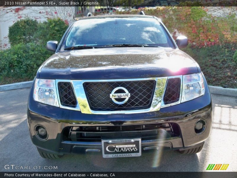 Super Black / Graphite 2010 Nissan Pathfinder S FE+