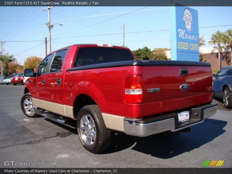 Redfire Metallic / Tan 2007 Ford F150 XLT SuperCrew