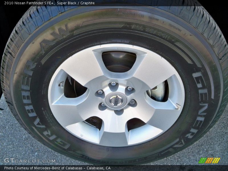 Super Black / Graphite 2010 Nissan Pathfinder S FE+