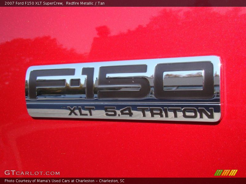 Redfire Metallic / Tan 2007 Ford F150 XLT SuperCrew