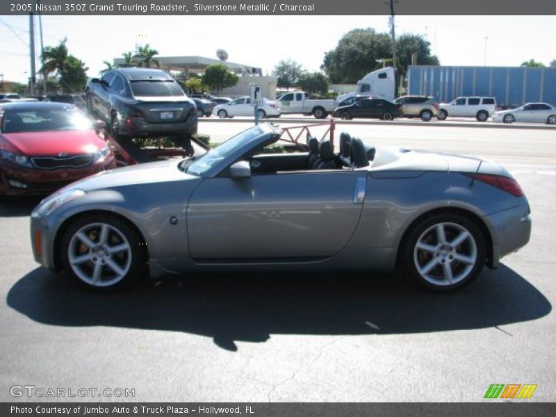Silverstone Metallic / Charcoal 2005 Nissan 350Z Grand Touring Roadster
