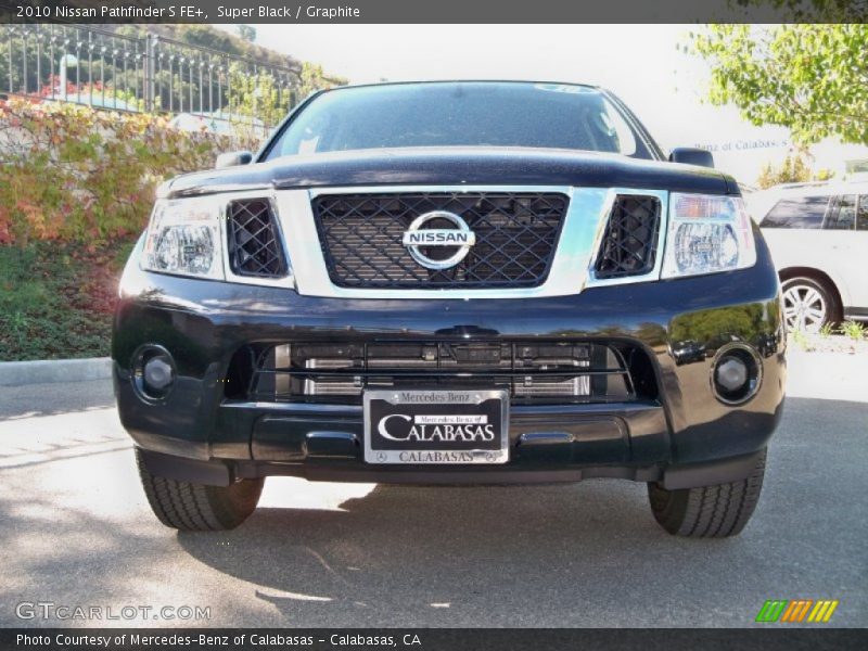 Super Black / Graphite 2010 Nissan Pathfinder S FE+