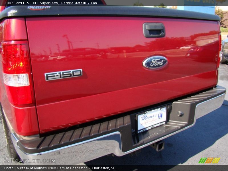 Redfire Metallic / Tan 2007 Ford F150 XLT SuperCrew