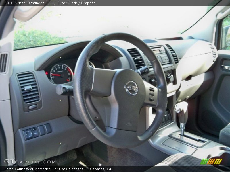 Super Black / Graphite 2010 Nissan Pathfinder S FE+