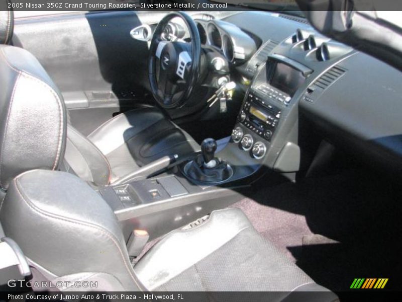 Silverstone Metallic / Charcoal 2005 Nissan 350Z Grand Touring Roadster