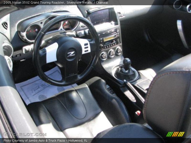 Silverstone Metallic / Charcoal 2005 Nissan 350Z Grand Touring Roadster