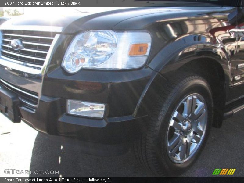 Black / Black 2007 Ford Explorer Limited