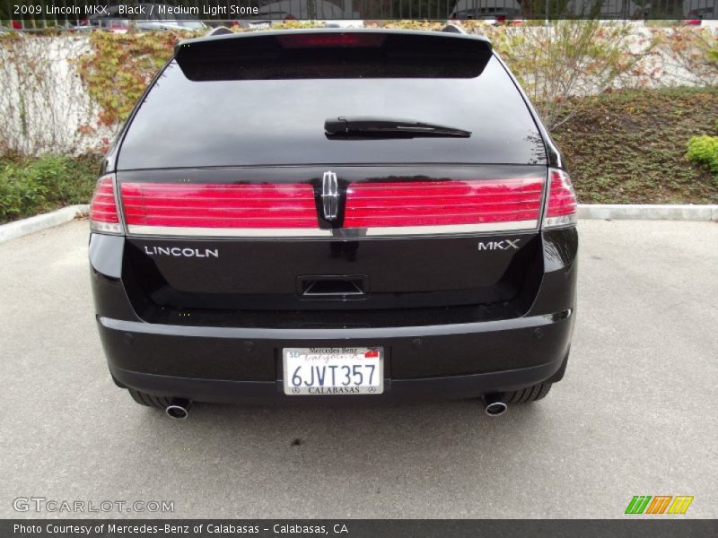 Black / Medium Light Stone 2009 Lincoln MKX