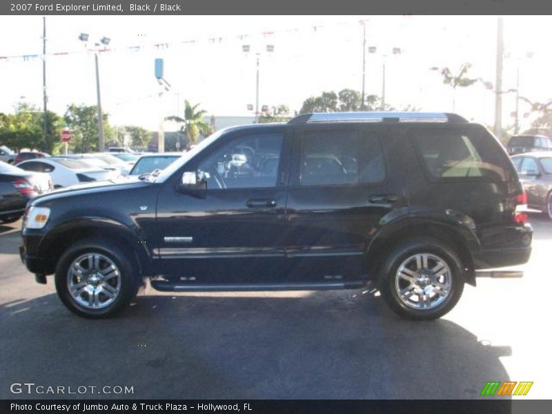 Black / Black 2007 Ford Explorer Limited