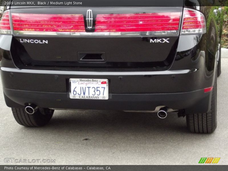 Black / Medium Light Stone 2009 Lincoln MKX
