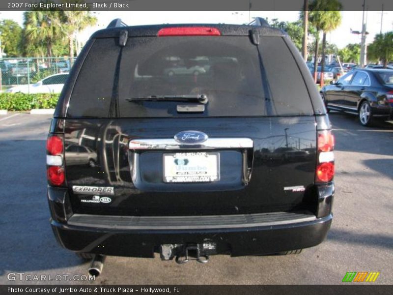 Black / Black 2007 Ford Explorer Limited