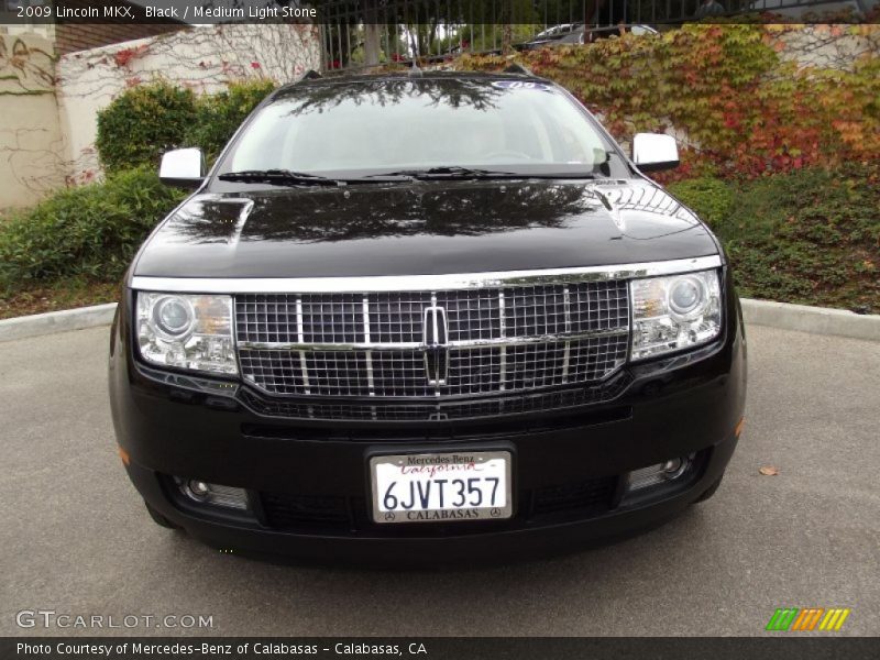 Black / Medium Light Stone 2009 Lincoln MKX