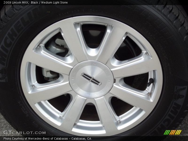 Black / Medium Light Stone 2009 Lincoln MKX