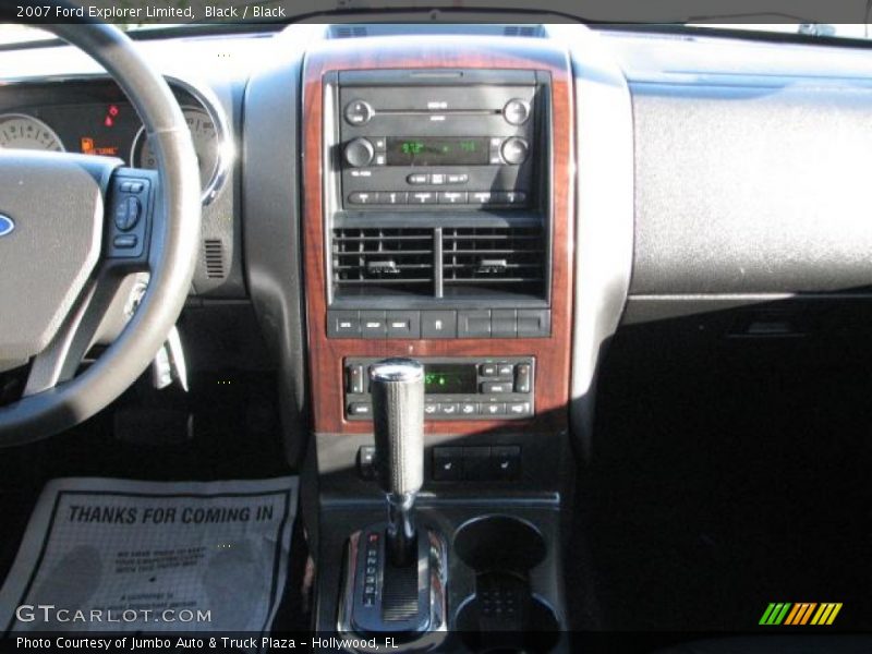 Black / Black 2007 Ford Explorer Limited