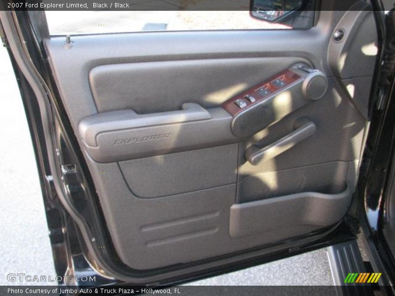 Black / Black 2007 Ford Explorer Limited