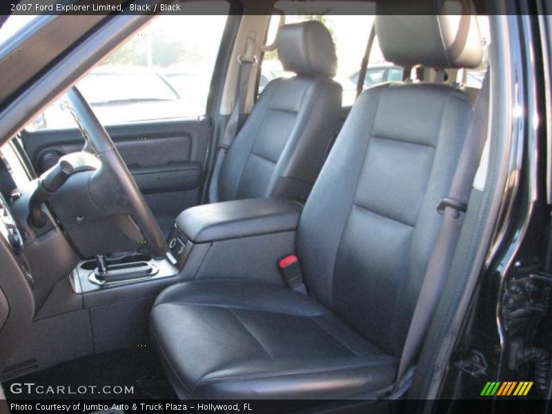 Black / Black 2007 Ford Explorer Limited