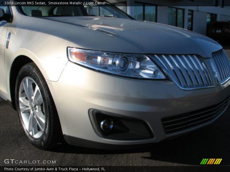 Smokestone Metallic / Light Camel 2009 Lincoln MKS Sedan