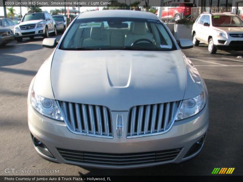 Smokestone Metallic / Light Camel 2009 Lincoln MKS Sedan