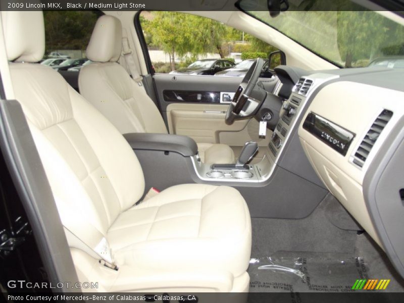 Black / Medium Light Stone 2009 Lincoln MKX
