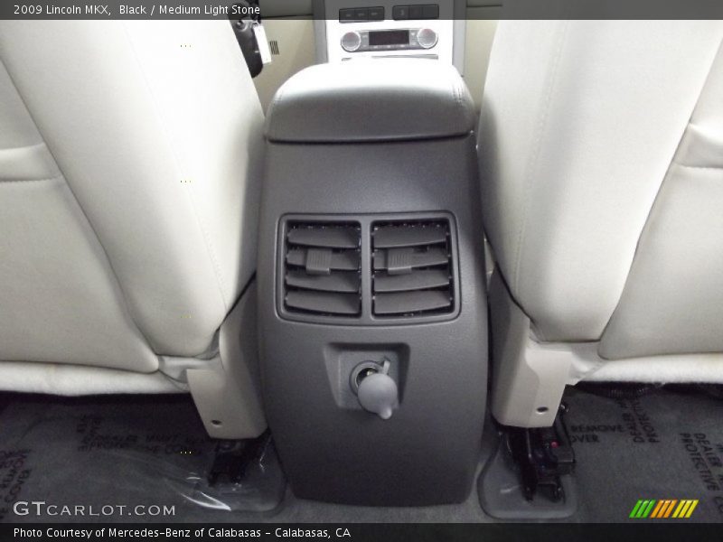 Black / Medium Light Stone 2009 Lincoln MKX