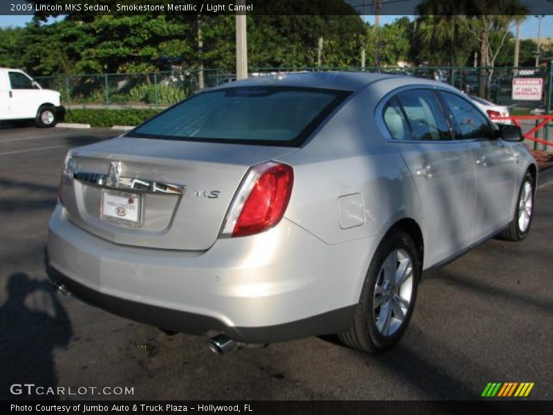 Smokestone Metallic / Light Camel 2009 Lincoln MKS Sedan