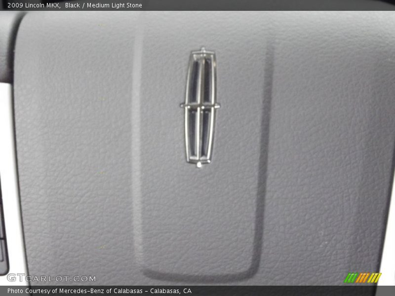 Black / Medium Light Stone 2009 Lincoln MKX