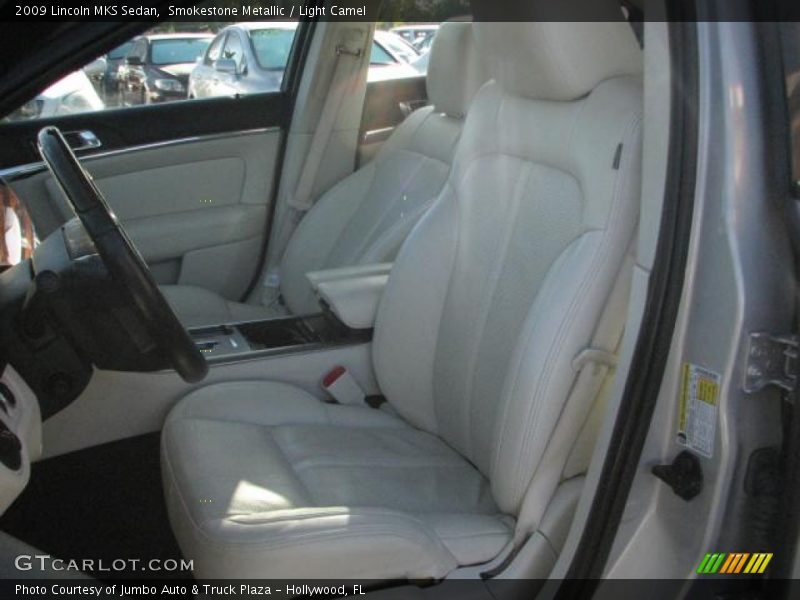 Smokestone Metallic / Light Camel 2009 Lincoln MKS Sedan