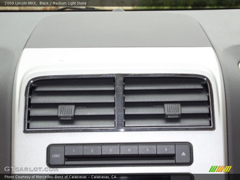 Black / Medium Light Stone 2009 Lincoln MKX