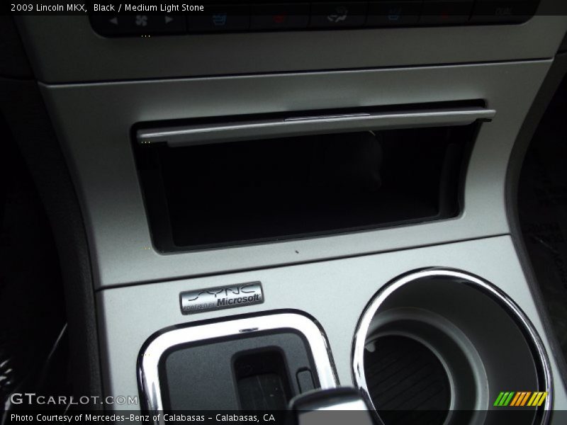 Black / Medium Light Stone 2009 Lincoln MKX