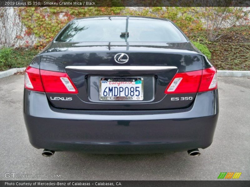 Smokey Granite Mica / Black 2009 Lexus ES 350