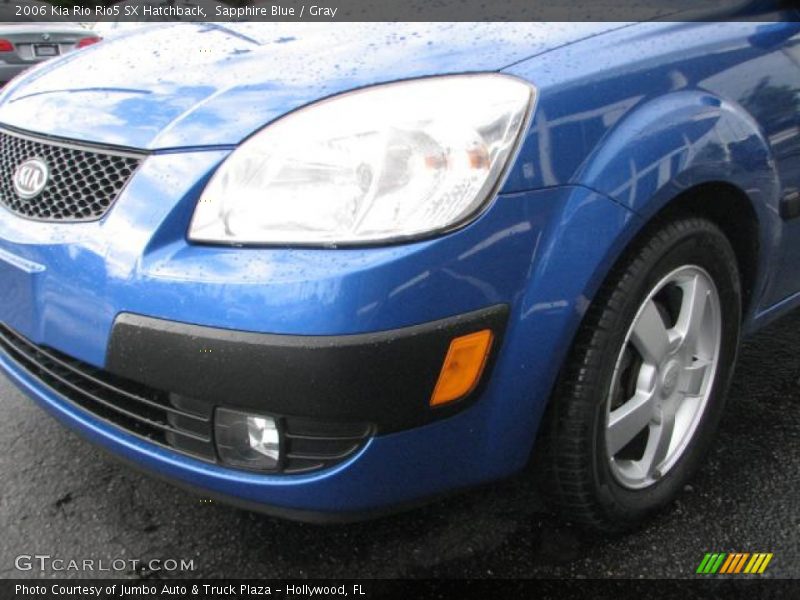 Sapphire Blue / Gray 2006 Kia Rio Rio5 SX Hatchback