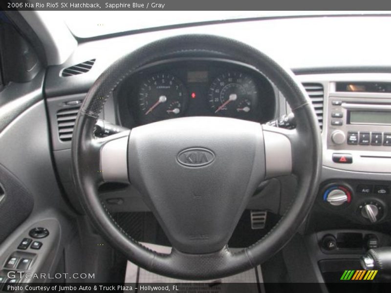 Sapphire Blue / Gray 2006 Kia Rio Rio5 SX Hatchback