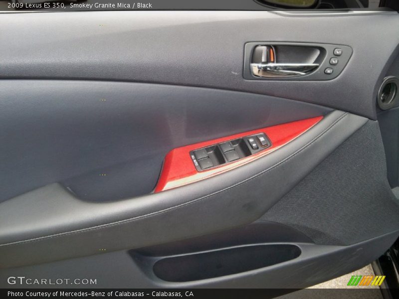 Smokey Granite Mica / Black 2009 Lexus ES 350