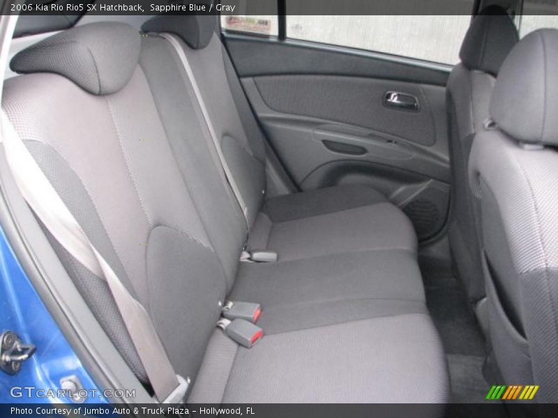  2006 Rio Rio5 SX Hatchback Gray Interior