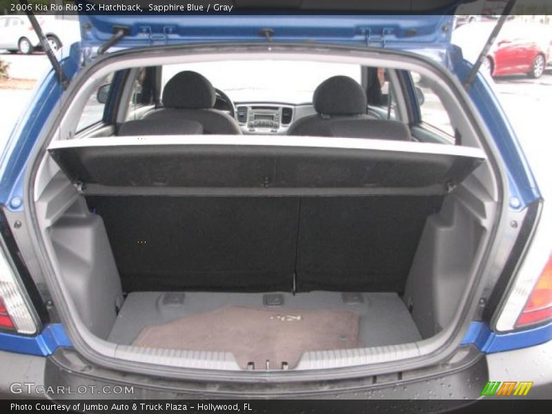 Sapphire Blue / Gray 2006 Kia Rio Rio5 SX Hatchback