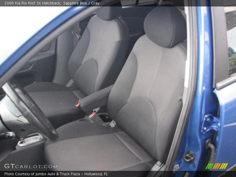 Sapphire Blue / Gray 2006 Kia Rio Rio5 SX Hatchback