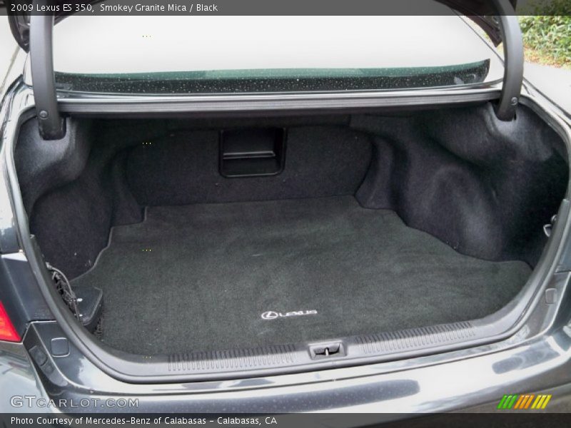 Smokey Granite Mica / Black 2009 Lexus ES 350
