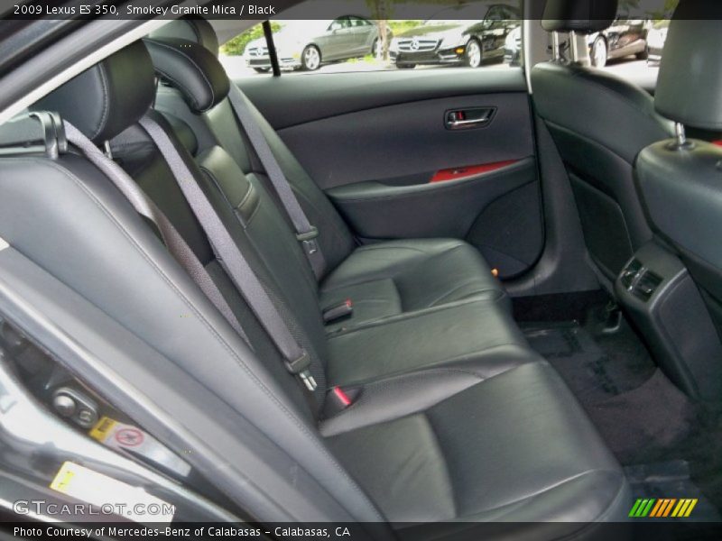 Smokey Granite Mica / Black 2009 Lexus ES 350