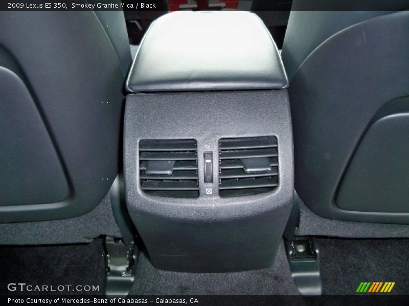 Smokey Granite Mica / Black 2009 Lexus ES 350