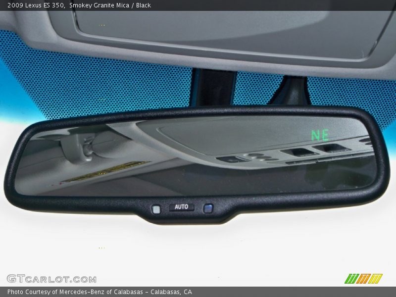Smokey Granite Mica / Black 2009 Lexus ES 350