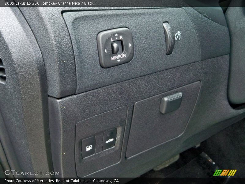 Smokey Granite Mica / Black 2009 Lexus ES 350