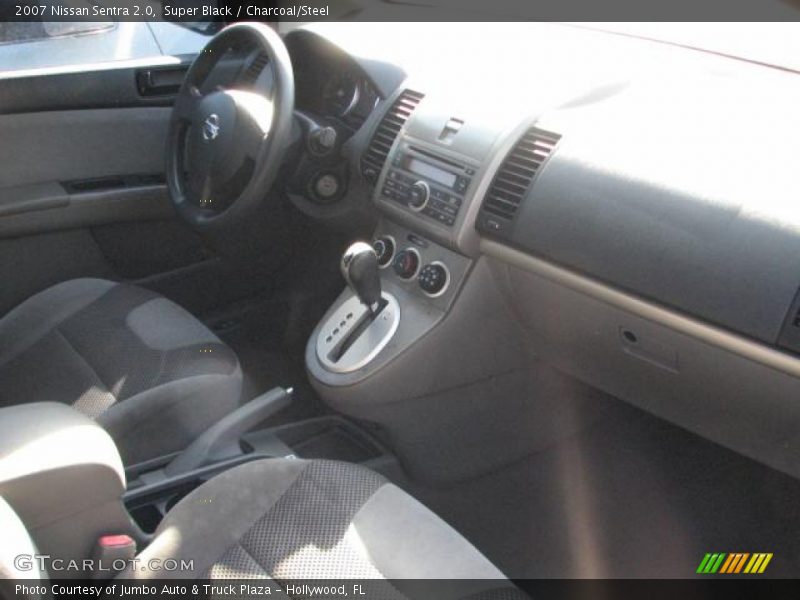 Super Black / Charcoal/Steel 2007 Nissan Sentra 2.0