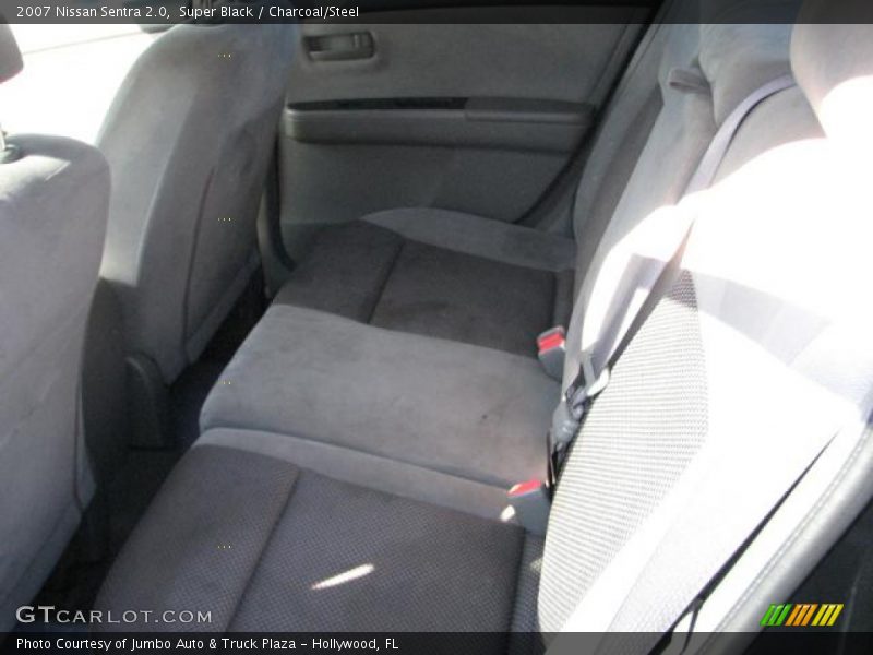 Super Black / Charcoal/Steel 2007 Nissan Sentra 2.0