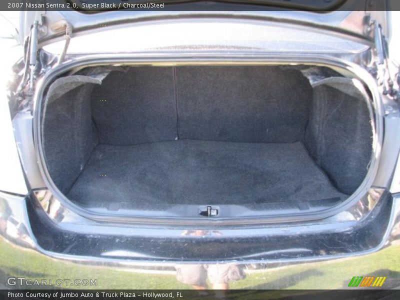 Super Black / Charcoal/Steel 2007 Nissan Sentra 2.0