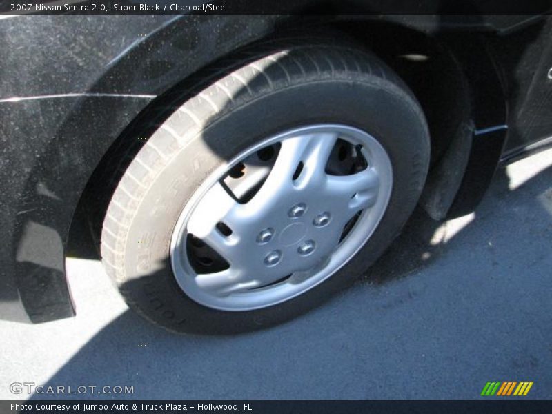 Super Black / Charcoal/Steel 2007 Nissan Sentra 2.0