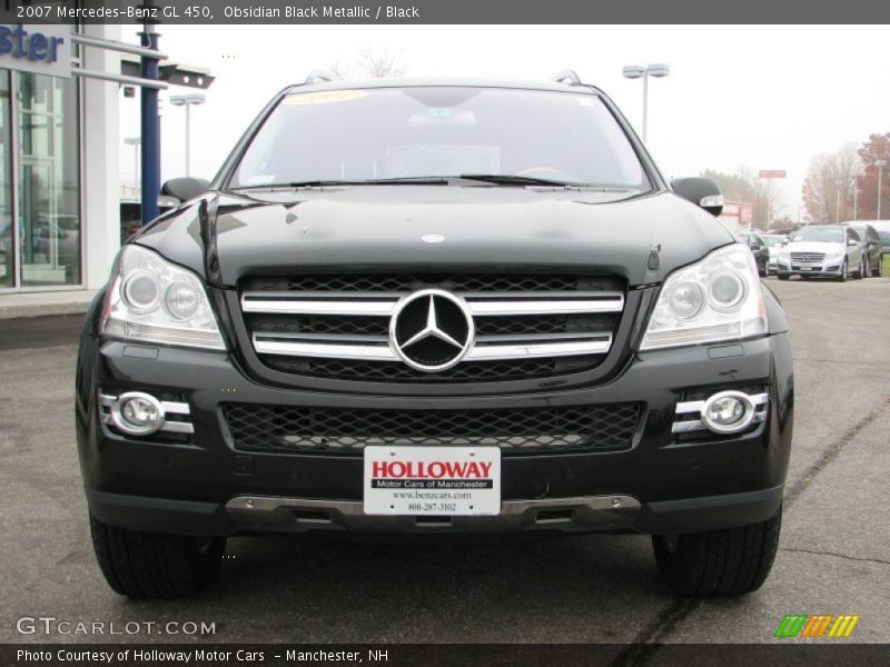 Obsidian Black Metallic / Black 2007 Mercedes-Benz GL 450
