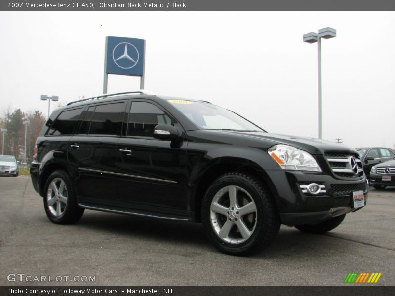 Obsidian Black Metallic / Black 2007 Mercedes-Benz GL 450